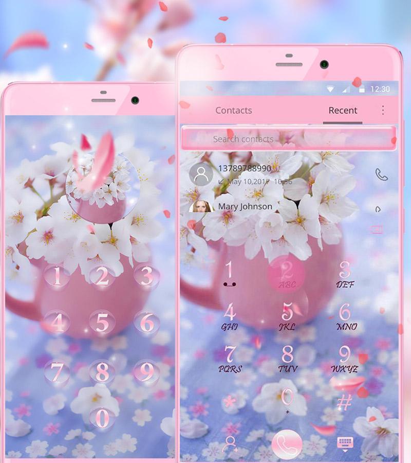 Android 用の さくらの花のテーマの壁紙 Sakura Flower Apk をダウンロード