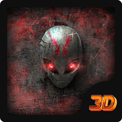 Estrangeiro Tema Aranha 3D