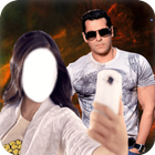 Selfie With Salman Khan-Photo Name with SK icône