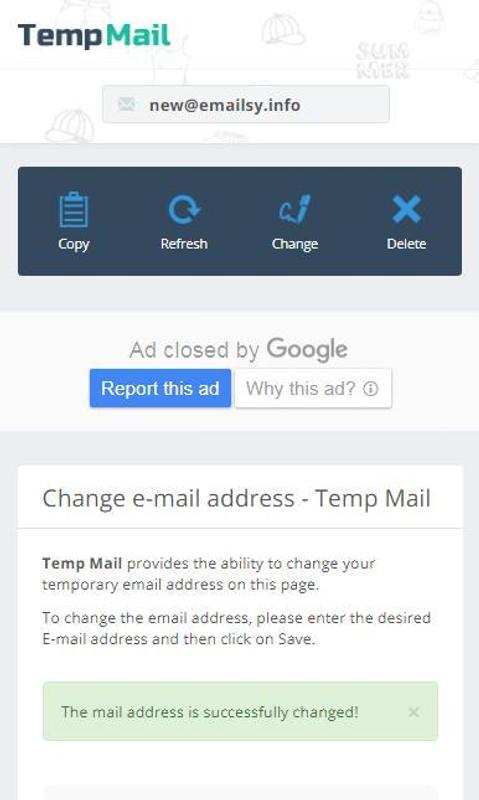 fake email for android apk download