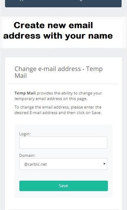 fake email for android apk download