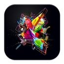 Glow Fractal Art Wallpaper 4K APK