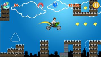 MotorBike Racing 10 Gems Free ภาพหน้าจอ 2