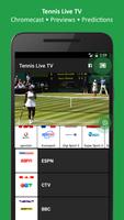 Tennis TV Live - Tennis Television - Live scores Plakat