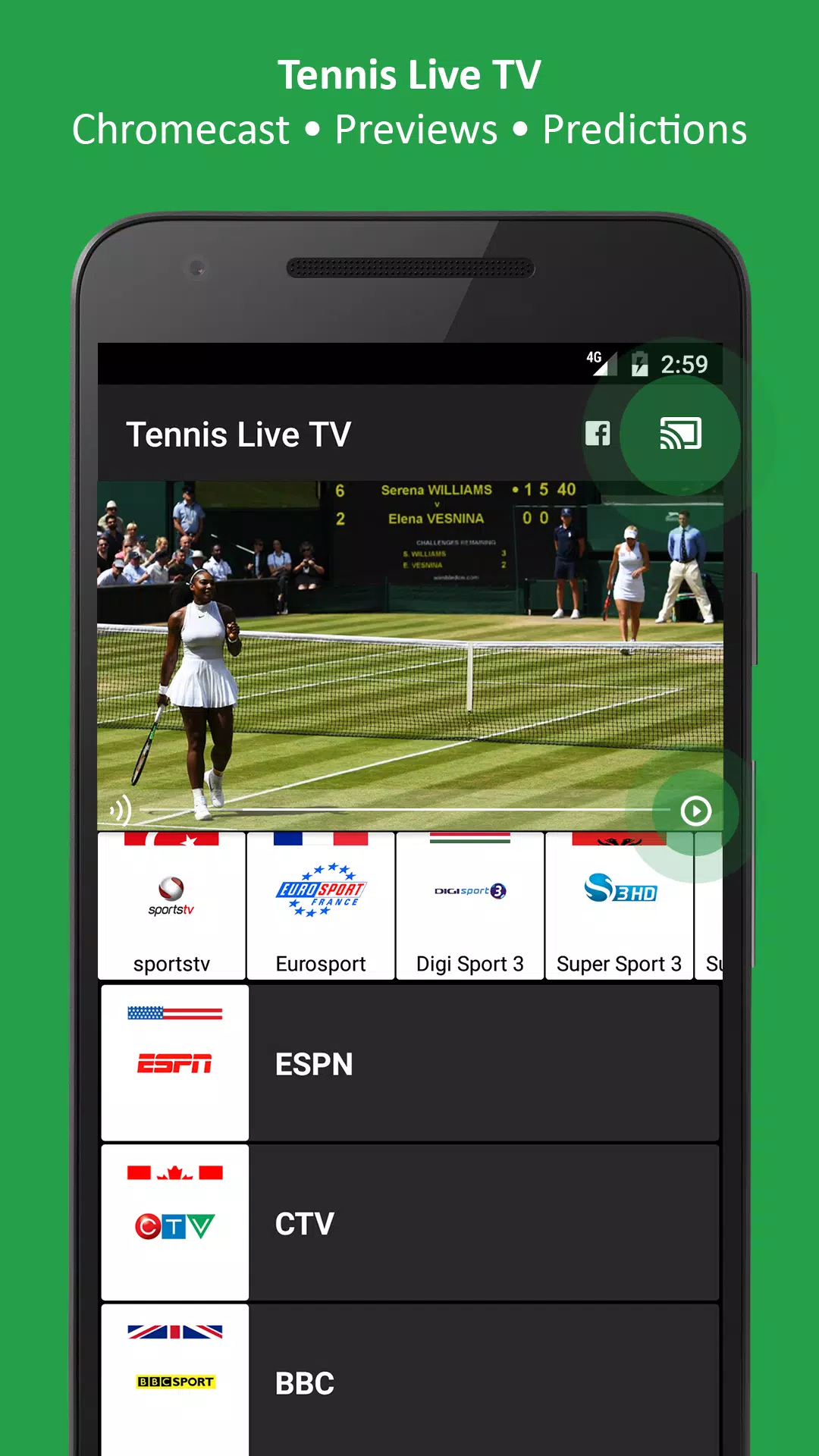 Tennis TV Live - Tennis Television - Live scores APK for Android Download