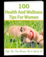 100 Tips For Women Health Affiche