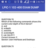 Linux LPIC-1 102-400 Exam Dump icône