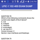 Linux LPIC-1 102-400 Exam Dump APK