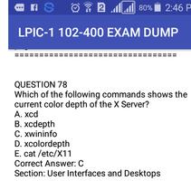 Linux LPIC-1 102-400 Exam Dump screenshot 1