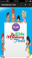 Kids Memory Test Affiche