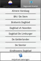 Kranten NL  (Nederland nieuws) скриншот 1