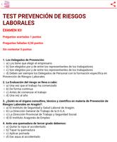 TEST  PREV.  RIESGOS LABORALES स्क्रीनशॉट 3