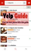 Guide Yelp Affiche