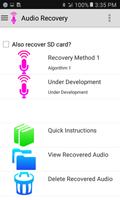 Audio Recovery Affiche