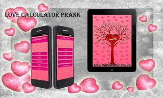 Love Calculator Prank Plakat