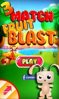 Fruit Blast Match 3 Game Cartaz