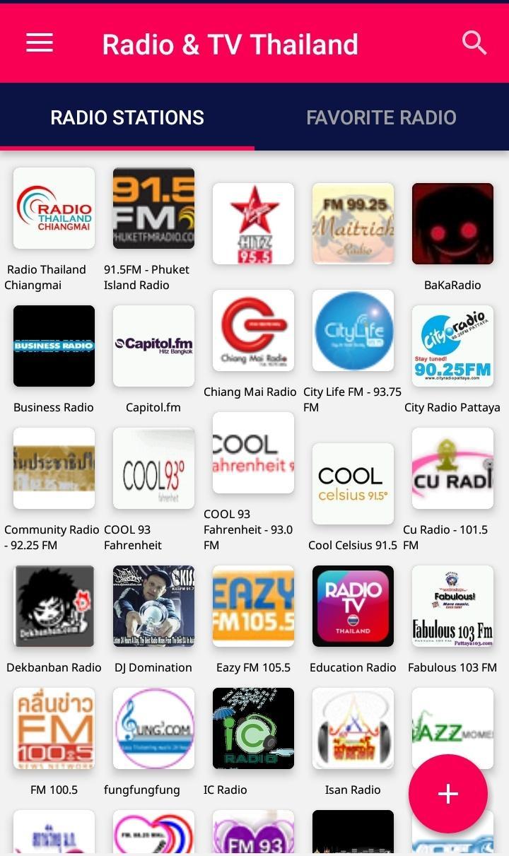 Thailand Radio & TV streaming online APK for Android Download