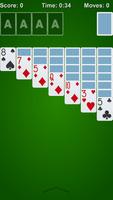 Klondike Solitaire cartões Cartaz