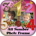 Number Photo Frame : Digit Photos Editor