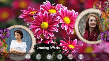 Flower Dual Photo Frame - Photo Editor скриншот 2