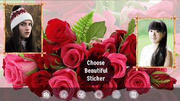 Flower Dual Photo Frame - Photo Editor скриншот 3