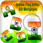 Indian Flag Text Live Wallpaper : 15 August 2018 圖標