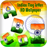 آیکون‌ Indian Flag Text Live Wallpaper : 15 August 2018