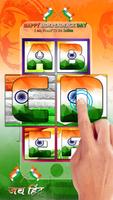 Poster Indian Flag Text Live Wallpaper : 15 August 2018