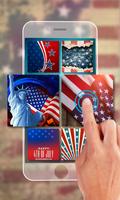 4th July Slideshow Live Wallpaper - Live Slideshow پوسٹر