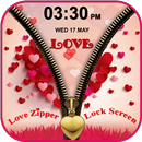 3D Love Zipper Lock Screen APK