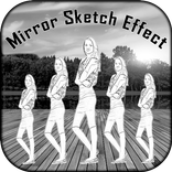 Crazy Sketch Mirror Photo Effect