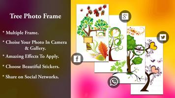 Tree Collage Photo Frame - 3D Tree Photo Editor पोस्टर