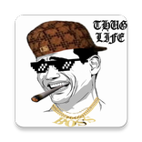 Thug Life Gangsta Stickers