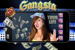 Thug life maker-Gangsta booth capture d'écran 1