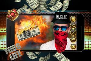Thug life Gangsta photo booth скриншот 2