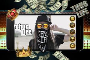 Thug life Gangsta photo booth скриншот 3