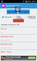 Contact Manager স্ক্রিনশট 1