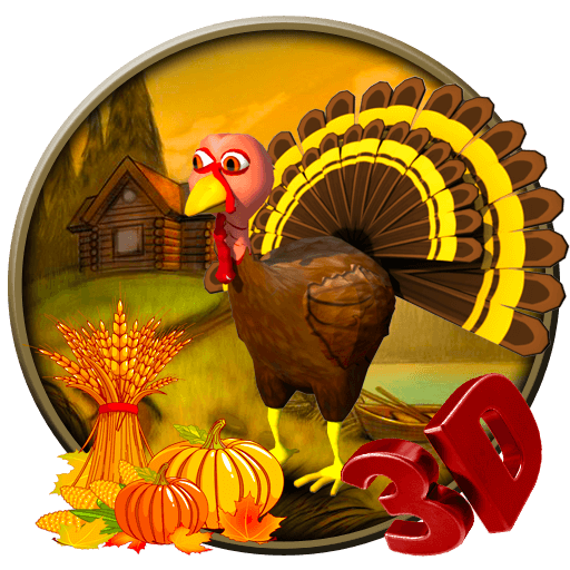 3d Thanksgiving Turkey Theme