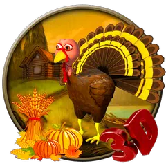 3d Thanksgiving Turkey Theme APK 下載