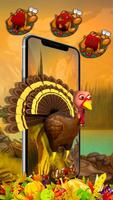 3d Thanksgiving Turkey Poster