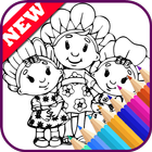 The Book Coloring Pages for Fifi by Fans ícone