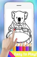 The Book Coloring Pages for Koala Bro by Fans capture d'écran 2