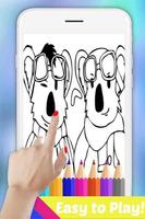 The Book Coloring Pages for Koala Bro by Fans capture d'écran 3