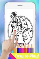 The Draw Coloring for Pippi by Fans پوسٹر