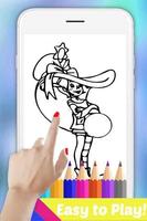 The Draw Coloring for Pippi by Fans اسکرین شاٹ 2