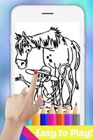 The Draw Coloring for Pippi by Fans captura de pantalla 3