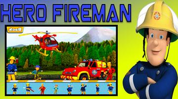 Fireman Hero Sam Game : Truck Rescue Missions poster