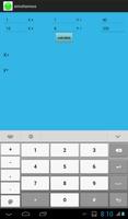 Simultaneous Equation Solver 스크린샷 1