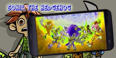 sonic the hedgehog Adventure الملصق