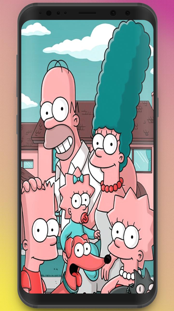 Wallpaper Papel De Parede 3d Para Celular Dos Simpsons - imagens legais